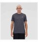 New Balance Sport Essentials Heathertech-T-Shirt grau