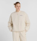New Balance Giubbotto bomber in tessuto beige rivisitato