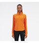 New Balance Sweatshirt Heat Grid orange