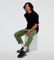 New Balance Pantaloni dritti in twill 30 verde