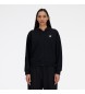 New Balance Sport Essentials Fleece Sweatshirt med hel dragkedja Svart