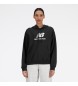 New Balance Bluza Sport Essentials Fleece Logo w kolorze czarnym