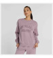 New Balance Grafisch fleece crew sweatshirt lila