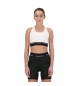 New Balance Sleek sports-bh med medium støtte, hvid