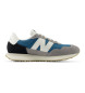 New Balance Trenerzy 237 szary, niebieski