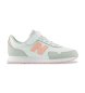 New Balance Superge 323 Bungee Lace z zaponko na vrhu v srebrni barvi