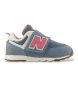 New Balance Ténis 574 Infantgirls azul