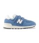 New Balance Ténis 574 Preboys azul