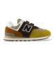 New Balance Tênis 574 marrom