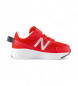 New Balance 570V3 Chaussures à lacets élastiques avec sangle supérieure rouge