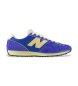 New Balance 471 blue leather trainers