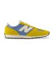 New Balance Yellow leather sneakers 471