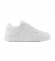 New Balance Sneaker 480 in pelle bianca