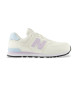 New Balance Ténis de couro 574 Core branco