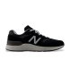 New Balance Fresh Foam X Walking 880 v7 Laufschuhe aus Leder, schwarz