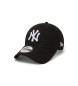 New Era New York Yankees wesentliche 9Forty Kappe schwarz