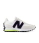 New Balance Baskets en cuir 327 gris