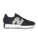 New Balance Turnschuhe aus Leder 327 schwarz