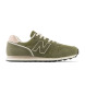 New Balance Sneaker 373v2 in pelle verde