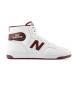New Balance Sneakers i læder 480 White High Tops