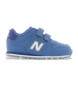 New Balance Scarpe da ginnastica blu con chiusura a strappo 500