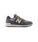 New Balance Sneakers i läder 574 grå