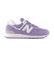 New Balance Leren sneakers 574 lila
