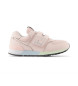 New Balance Sneakers i læder 574 Core Hook & Loop pink