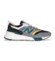 New Balance Baskets en cuir 997R gris