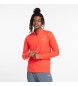 New Balance T-shirt Space Dye 1/4 Zip laranja