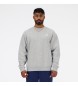 New Balance Sudadera Sport Essentials Fleece Crew gris