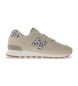 New Balance WL574V2 beige träningsskor