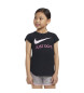 Nike Zwart Swoosh T-shirt