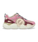 NO NAME Krazee Runner leren schoenen roze