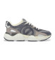 NO NAME Krazee Runner Leder Turnschuhe blau grau