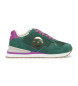 NO NAME Sapatos de couro verde Tova Runner