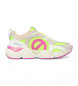 NO NAME Krazee suede trainers multicolour pink