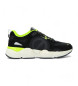 NO NAME Scarpe da ginnastica Krazee Runner in pelle scamosciata Nere