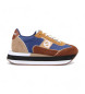 NO NAME Boom Jogger Leather Sneakers brown