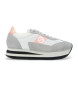 NO NAME Zapatillas de piel Flex jogger gris