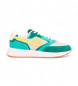 NO NAME Power Jogger green leather shoes