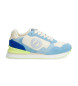 NO NAME Zapatillas de Piel Tova Runner azul