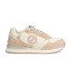 NO NAME Zapatillas de Piel Tova Runner beige