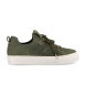 NO NAME Sneakers in tessuto con lacci verdi