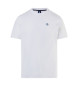 North Sails T-shirt avec patch logo blanc