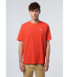 North Sails T-shirt Manches Basic Bollo orange