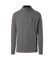 North Sails Maglione Grigio Mezza Zip 12Ag