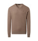 North Sails Micro-Stripe jumper brown