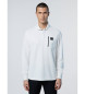 North Sails Poloshirt met lange mouwen en witte ritssluiting