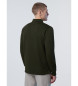 North Sails Long sleeve polo shirt with green zip